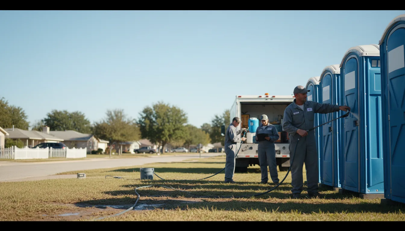 Long-Term Portable Toilet Rental in Byron, MI near me